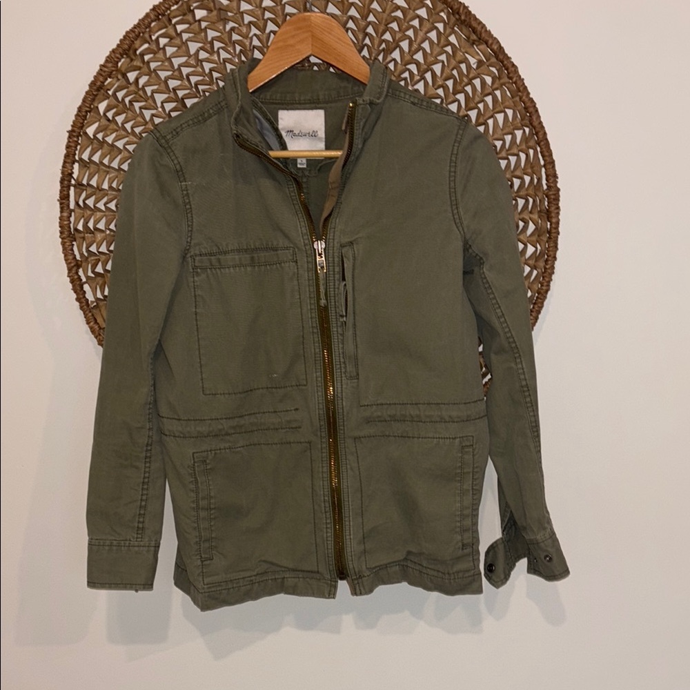 Madewell Olive Green Utility Jacket